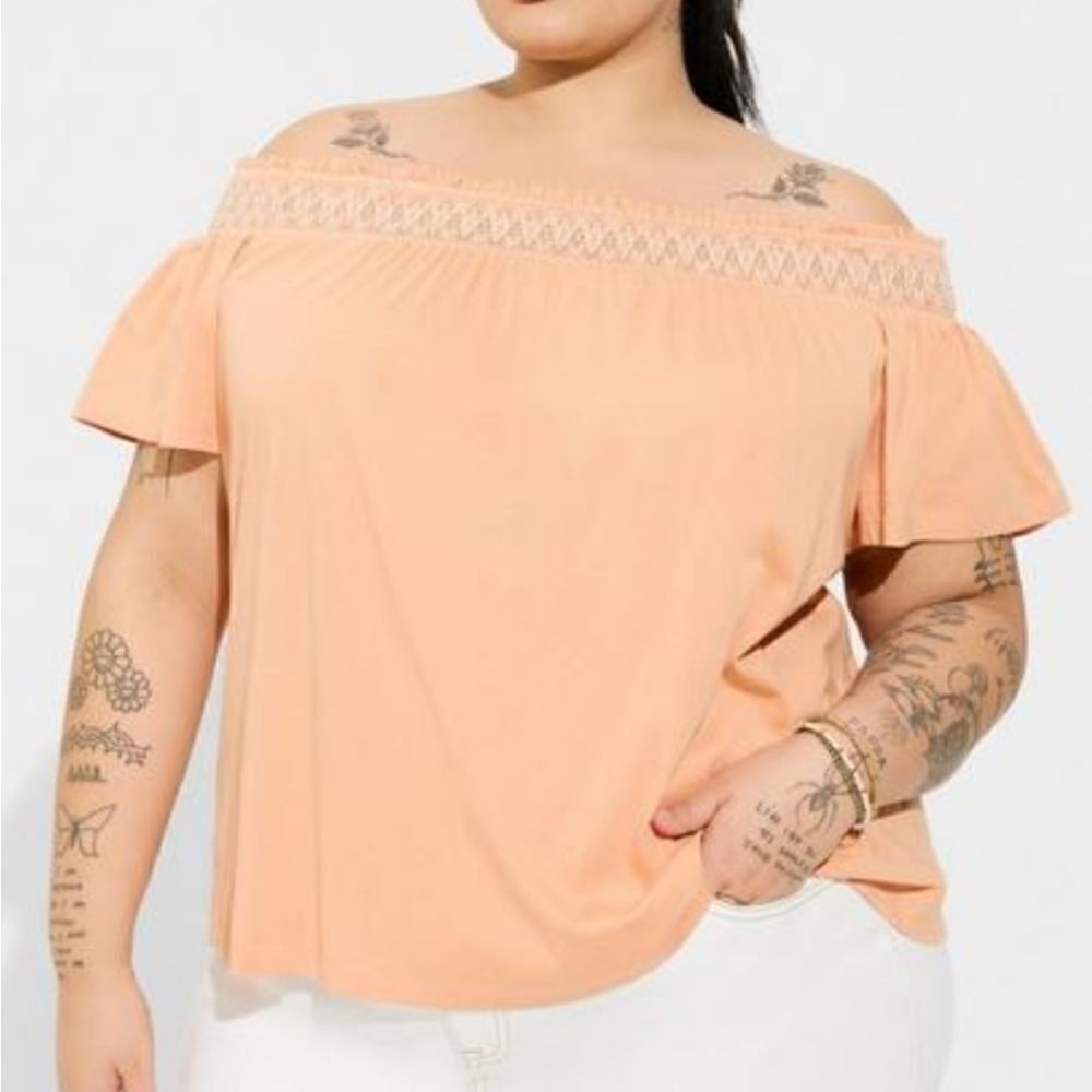 NWT Torrid Modal Off Shoulder Top